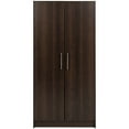 thumbnail image 3 of Wright Home Contemporary 32" Wood Wardrobe Armoire in Espresso, 3 of 9