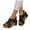 Black, variant on VEKDONE Beach Sandals for Women Fashion Women Casual Round Head Comfy Thick-soled Sandals Beach Casual Shoes