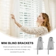 thumbnail image 3 of icolorfuled 8 Sets Blind Brackets Stainless Blind Holder Replacements with Pin Bolts, 3 of 7