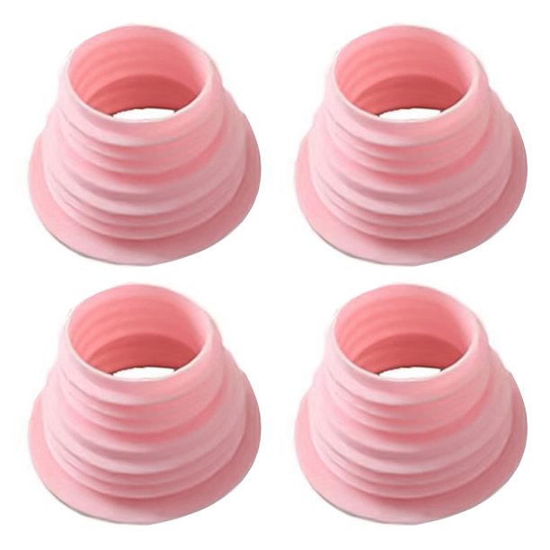 EchoBliss Manguera De Tubo De Drenaje De Silicona 4 Piezas Anillo De Sello De Alcantarillado Lavadora