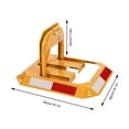 thumbnail image 3 of Manual Parking Space Lock Octagona Lock Folding Car Parking Lock W/3* Keys, 3 of 15
