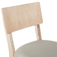 thumbnail image 6 of Riverbay Furniture 31.5" Transitional Wood/Fabric Bar Stool in Gray, 6 of 8
