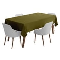 thumbnail image 1 of Vargottam Indoor/Outdoor Tablecloth 58 x 120" Inch Rectangular Tablecloth Waterproof Patio Table Cloths, Spring/Summer Table Covers for Backyard Circular Table/BBQs/Picnic - Olive Green, 1 of 6