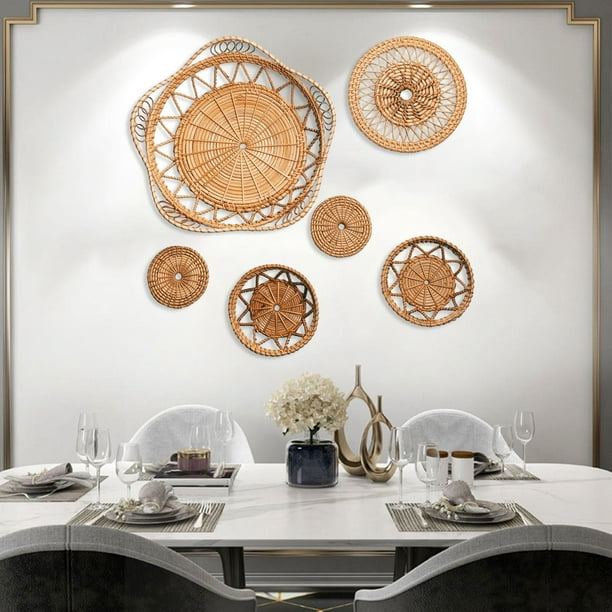 Woven wall decor set sale