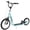 Blue 070, variant on Aosom Youth Kick Scooter for Kids 5+ with Adjustable Handlebar, 16 Inflatable Wheels, Dual Brakes, White