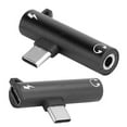 thumbnail image 2 of Dioche Aluminium Alloy 2pcs Adapters 2‑in‑1 Connector For Phone / Tablet / PC For LeEco, 2 of 8