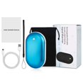 thumbnail image 5 of SkyGenius 5200mAh Electric Hand Warmer USB Rechargeable Power Bank for Outdoor Sports Winter Gifts, Blue, 5 of 7