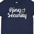 thumbnail image 4 of Inktastic Ringbearer Ring Security White Text Boys or Girls Baby T-Shirt, 4 of 5
