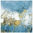 thumbnail image 2 of Safavieh Glacier Nazca Geometric Area Rug, Blue/Gold, 4' x 4' Square, 2 of 11