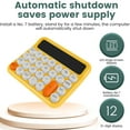 thumbnail image 3 of Dpisuuk Desktop Calculator, 12 Digit Calculators with Large LCD Display, Big Button Calculator Standard Function Calculator for Daily and Basic Office, 3 of 9