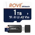 thumbnail image 1 of Tarjeta microSD ROVE Ultimate de 1 TB con lector USB 3.2 Tipo-C, 1 of 6