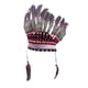 thumbnail image 3 of Disfraz de diadema de plumas, disfraz elegante para mascarada, fiesta, Halloween Rosa, 3 of 9