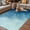 Blue, variant on Blue Ombre Outdoor Rug for Patio/Deck/Porch, Non-Slip Large Area Rug 4 x 6 Ft, Coastal Beach Modern Abstract Art Indoor Outdoor Rugs Washable Area Rugs, Reversible Camping Rug Carpet Runner
