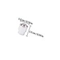 thumbnail image 2 of Minkissy 3Pcs Guitar Parts Silver Plastic for Guitar Needs, 2 of 8