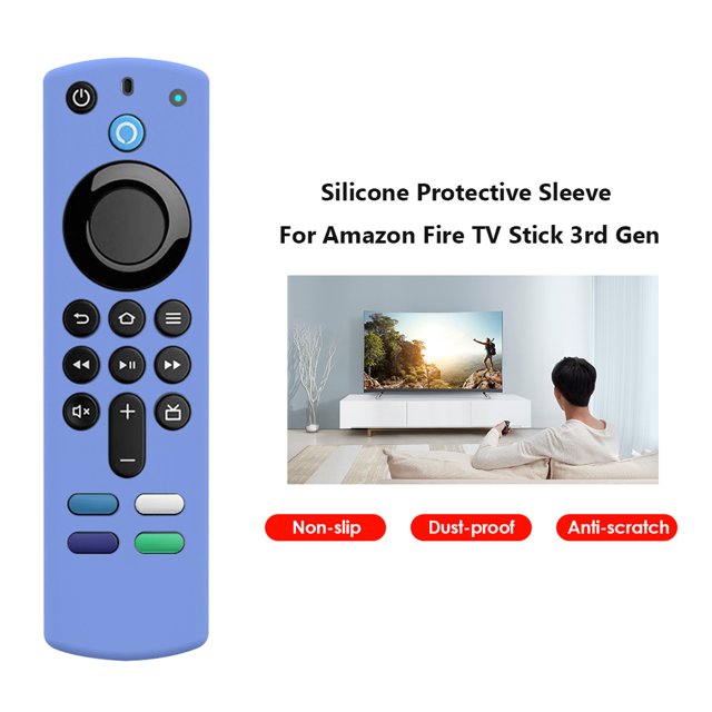 Cubierta remota antideslizante para Amazon Fire TV Stick Gen 3 Control Case Remote Holder