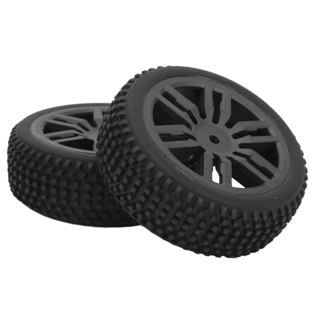 Pneus de Roue RC, Pneus de Voiture RC 1/16 Résistant à l'Usure Flexible pour les Voitures 1/16 RC