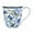Blue2, variant on LanHong 14oz Floral Coffee Mug with Handle Bone China Coffee Tea Cup Christmas Birthday Gifts for Women Men Family Friend