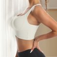 thumbnail image 5 of Yijfswar Women's Sports Bras Wirefree Low Impact Workout Bras Breathable Yoga Sport Bras for Everyday & Sleep, Size L, 5 of 9