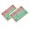 thumbnail image 3 of 2pcs Creative Personalized Car Signs No Parking Safety Warnings Notice Stickers, 3 of 9