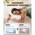thumbnail image 4 of Memory Foam Ergonomic Pillow For Side Sleepers, Pain-Free Cervical Pillow Relieves Neck Pain, 4 of 7