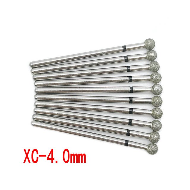 Juego de cortadores de diamante para manicura, accesorios, máquina eléctrica para pedicura, herramienta de manicura, removedor de Gel, 10 Uds.