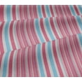 thumbnail image 5 of oneOone Cotton Jersey Pink Fabric Stripes Dress Material Fabric Print Fabric By The Yard 58 Inch Wide-GN, 5 of 6