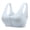 Grey, variant on Gyexs Comfort Adjustable Wireless Seamless Bra For Women Supportive Everyday Wear Wireless Bras for Women, Red, Size M