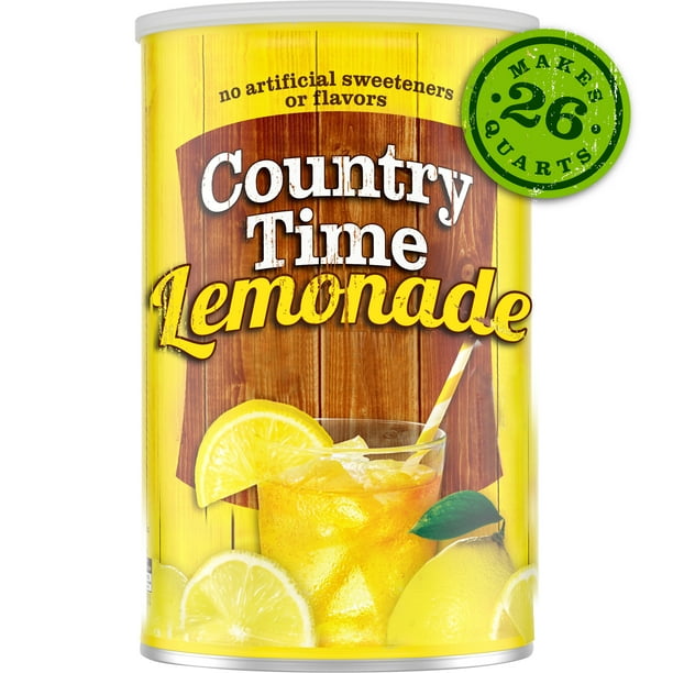 Country Time Lemonade naturally flavored with other natural flavors