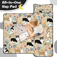 thumbnail image 4 of Corgi Dog and Flower Florals Toddler Nap Mats for Kids Preschool,Sleeping Mat Bag or Kids,Toddler Sleeping Bag,Toddler Nap Mat or Daycare, 4 of 6