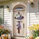 thumbnail image 4 of CaiYueKe Easter Door Curtain Spring Holiday Decorations Bunny Egg Pattern Party Supplies Wall Hanging Decorative Banner for Home Indoor Outdoor Festival Celebration, 4 of 9