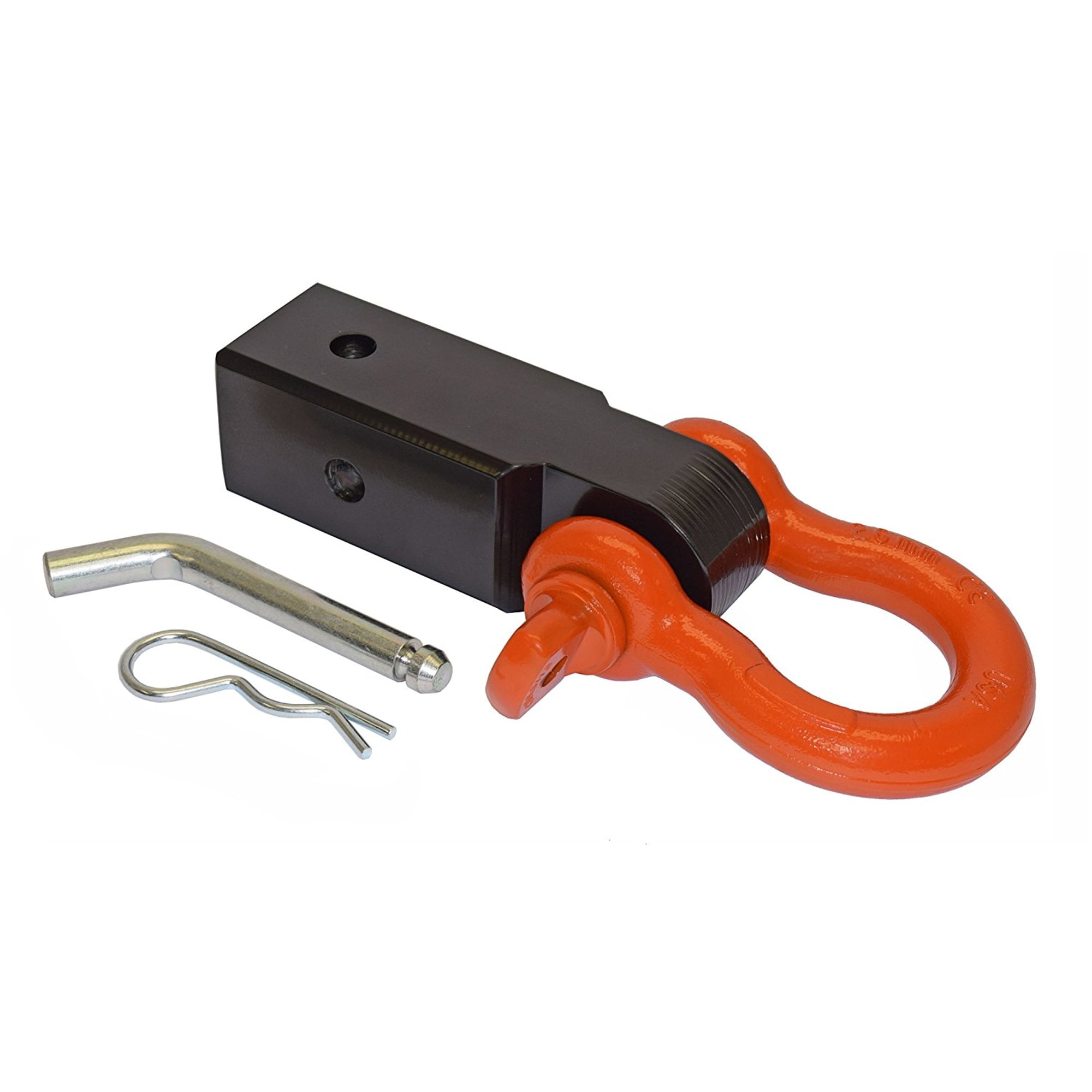 Tow Strap Shackle Mount for 21/2 Inch Receivers Made In U.S.A