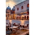 thumbnail image 3 of Blaustein, Alan 11x14 Black Modern Framed Museum Art Print Titled - Piazza San Marco At Sunrise #2, 3 of 5