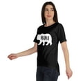 thumbnail image 4 of Inkmeso T-Shirt Graphique à Col Rond Maman Ours Manches Courtes Femme Coton Tee Décontracté, 4 of 8