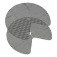 thumbnail image 5 of Black Nonslip PVC Kitchen Liner for Corner Shelves 2 Pieces Easy to Clean and Cut to Fit, 5 of 8