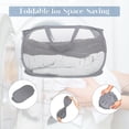 thumbnail image 4 of HEETLY 76L Collapsible Laundry Basket, Pop Up Mesh Laundry Hamper with Handles, Reinforced Steel Ring & Upgraded Durable Material, Foldable Laundry Basket for Dorm Travel Bathroom, 4 of 7
