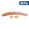 thumbnail image 4 of 40Pcs Arandelas de Cobre Unique Bargains Junta Plana 6mm Diámetro Interior, 4 of 7