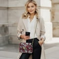 thumbnail image 2 of Pzuqiu Skull Rose Leather Crossbody Bags for Women Vintage Practical Women Leather Crossbody Bag with Chain Casual Lightness Trendy for Party and Special Occasions, 2 of 7