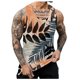 thumbnail image 1 of Mens Summer Surf Beach Tank Top Large Size Casual Breathable Sleeveless Top Loose Print Tank Top Man Shirt, 1 of 5