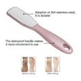 thumbnail image 2 of Stainless Steel Foot Rasp and Callus Remover, Pedicure Foot File for Heels and Hard Skin, TIKA, 2 of 5