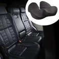 thumbnail image 5 of Premium 3 Inch Ventilated Memory Foam Seat Cushion Coccyx Support Orthopedic Design For Desk Chair Vehicle Travel Home Multicolor, 5 of 5