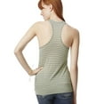 thumbnail image 3 of Aeropostale Womens Sheer striped Tank Top, Yellow, Juniors, Small, 3 of 3