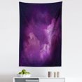 thumbnail image 1 of Nebula Tapestry, Cosmic Image of Stars in the Celestial Night Sky with Clouds Image, Fabric Wall Hanging Decor for Bedroom Living Room Dorm, 5 Sizes, Indigo Magenta, by Ambesonne, 1 of 1