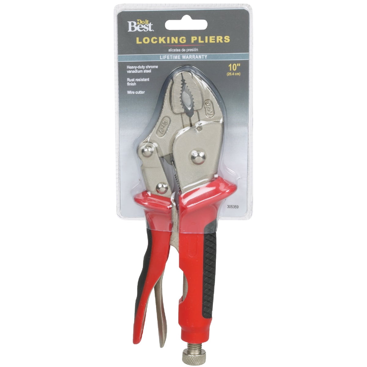 10" Locking Pliers Do It Best Misc Pliers And Cutters 305359 009326311418