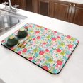 thumbnail image 3 of Washable Rubber Pioneer Dish Drying Mats for Kitchen Counter Home Large Coffee Bar Pad Accessories and Decor for Utensils Stemware 23.5''x15.5'', 3 of 7