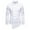 White, variant on JURANMO Fashion Long Sleeve Shirts for Men Solid Color Button Down Dressy Shirts Slim Fit Stand Collar Luxury Shirts Deals of the Day White M
