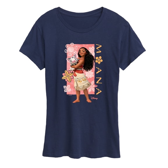 Disney - Moana Batik - Women's Short Sleeve Graphic T-Shirt