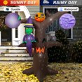 thumbnail image 4 of Firstness 8ft Halloween Inflatable, Witches Ghosts Trees Inflatable with LED Lights for Halloween Outdoor Holiday Yard Decorations, 4 of 7