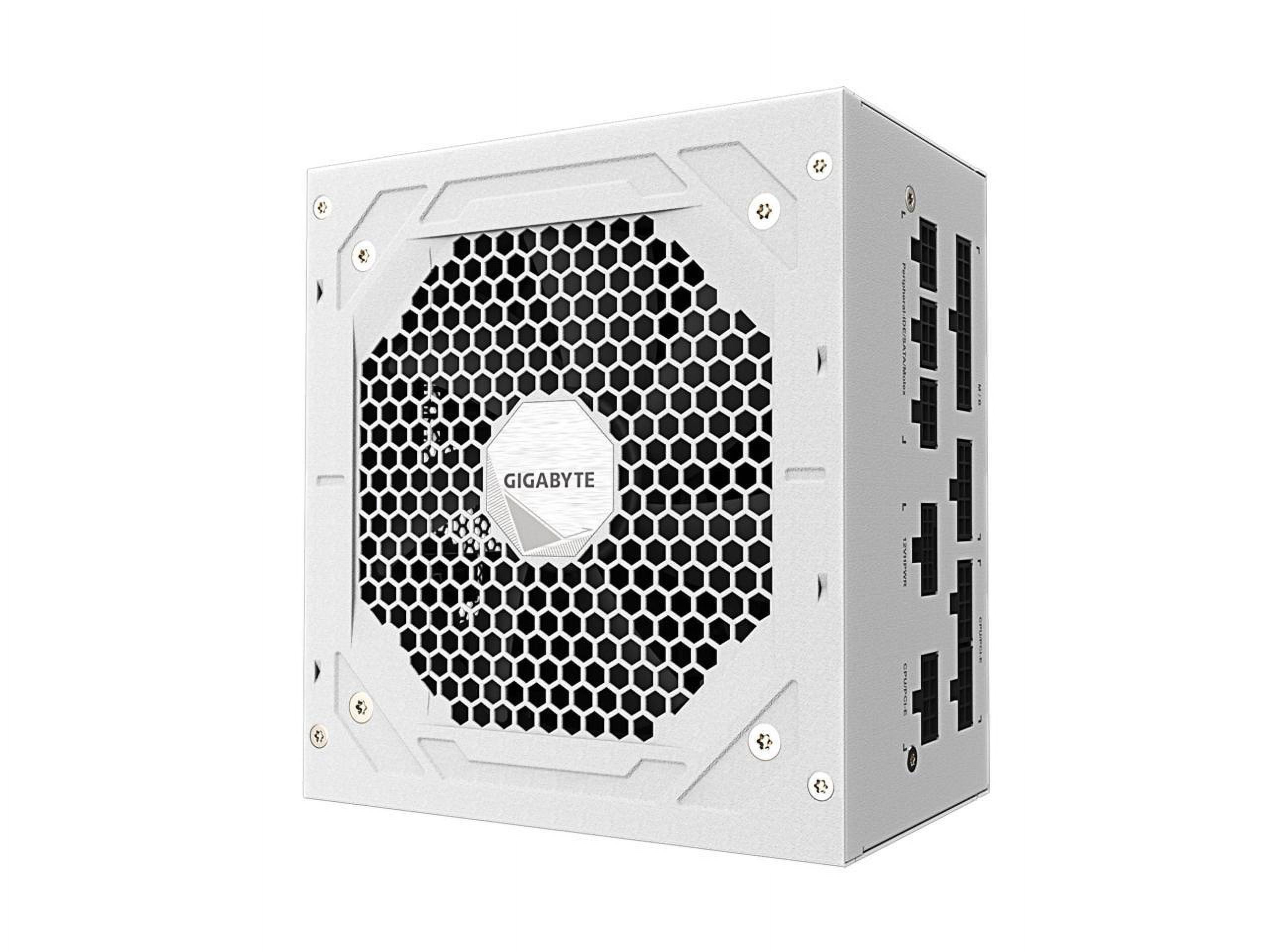 GIGABYTE GP-UD850GM PG5W PCIE 5 ATX 3.0 Fully Modular Gaming Power Supply - 80 Plus Gold Certified 850W - Japanese Capacitors - ATX PSU