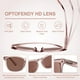 thumbnail image 4 of Gafas de sol OPTOFENDY Reader UV400 con lente marrón claro 1.0, 4 of 7