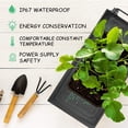 thumbnail image 7 of Heating Pad Germination and Growth Pad - 10.0x20/20x20/48.0x Inches,Stable Even Heat for Seeding & Terrariums,Splash-Proof IP67 Design,Fast Conduction & Power-Saving (18W), 7 of 7